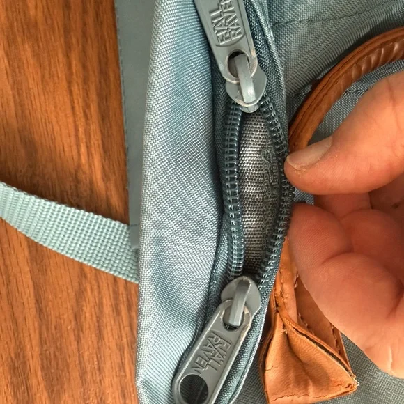 Kånken Mini Backpack - Blue and Tan - Picture 5 of 10